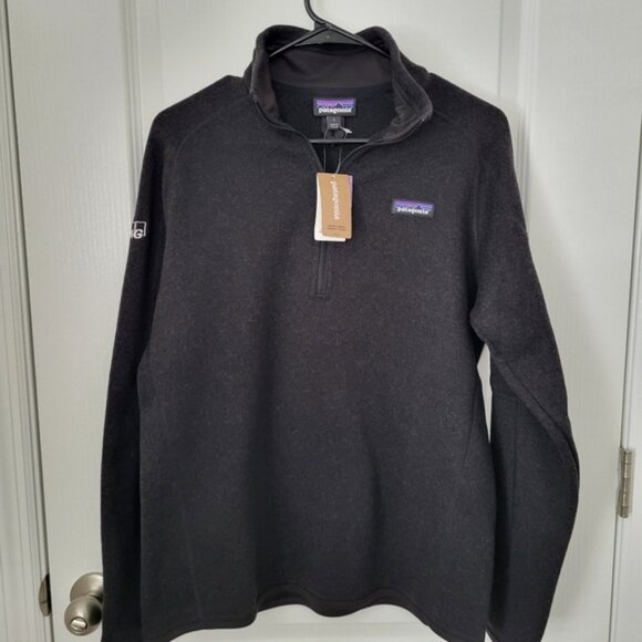 Patagonia Tops - Patagonia Womens Better Sweater 1/4 Zip black Size Large black